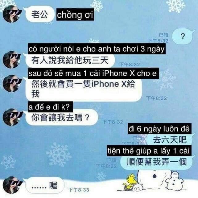 Anh chồng phũ hơn cả người yêu cũ: Vợ khoe trai lạ rủ "chơi" 3 ngày tặng iPhone X, dửng dưng đáp trả 1 câu nghe lộn mề - Ảnh 1.