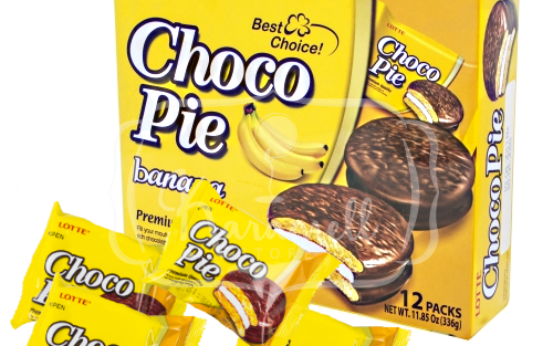 Bánh Choco Pie vị chuối bị thu hồi vì có thể đe dọa sức khỏe người dùng bởi thành phần không được khai báo trên bao bì