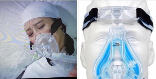 "Bằng chứng thép 4" trên TVB: Đeo mặt nạ dưỡng khí ngược lúc sắp chết, mẹ Huỳnh Hạo Nhiên bị chê cười  - Ảnh 4.