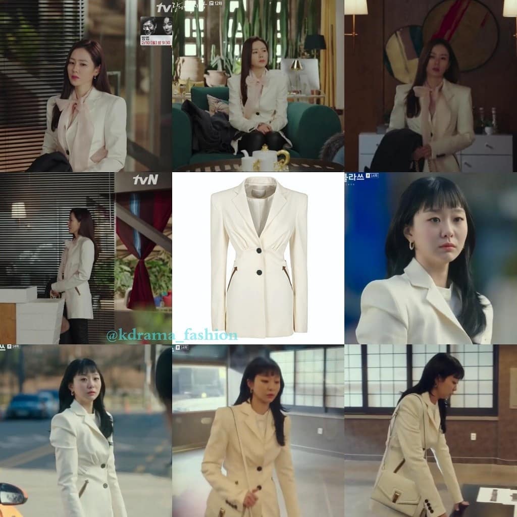 Gạt hết hình ảnh "điên nữ" nổi loạn, Jo Yi Seo của Itaewon Class bất ngờ hóa tiểu thư sang chảnh, đụng hàng áo khoác hơn 100 triệu với chị đẹp Son Ye Jin - Ảnh 6.