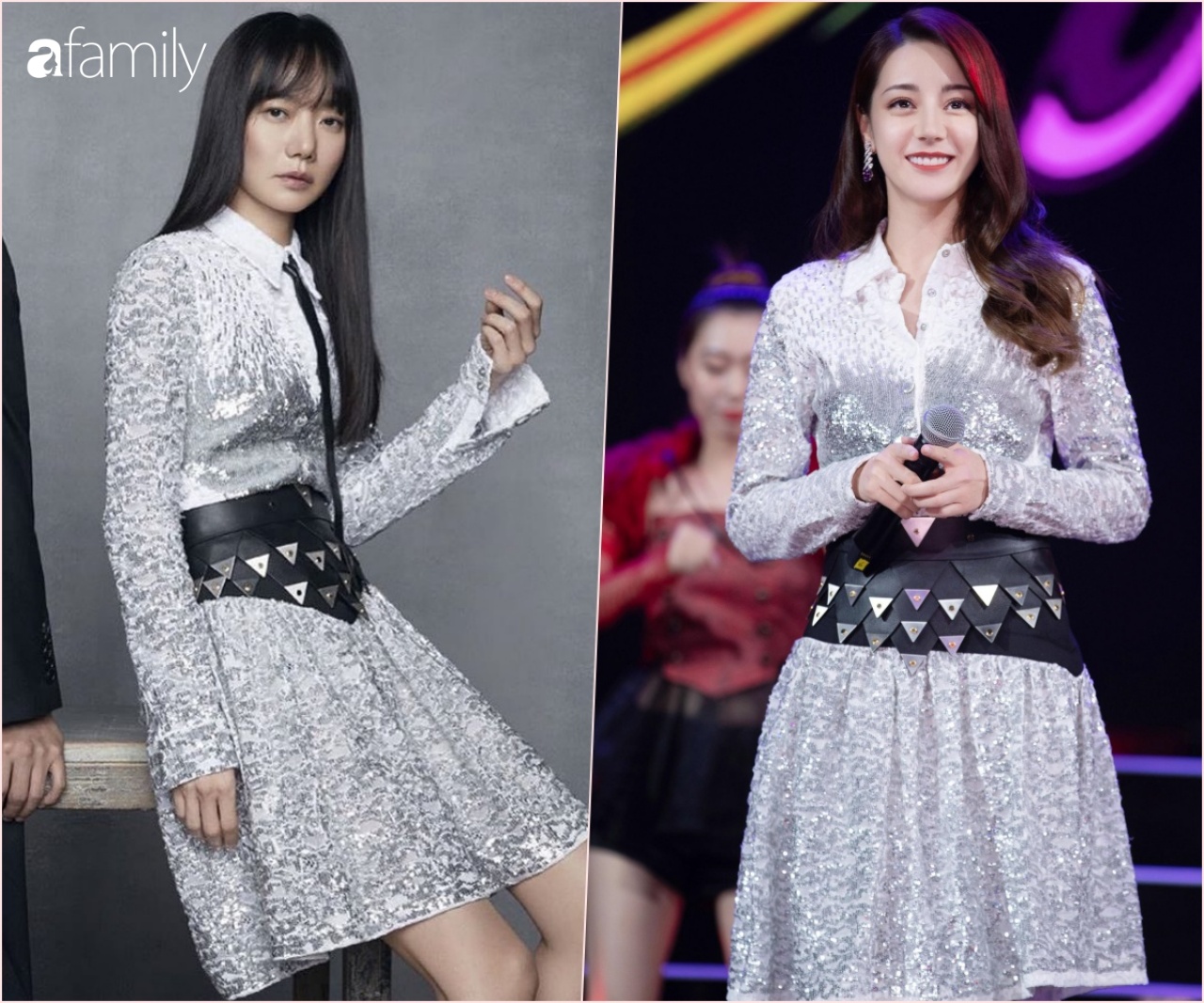 "Nữ hoàng cảnh nóng" xứ Hàn sang chảnh áp đảo Địch Lệ Nhiệt Ba khi đụng độ, makeup nhợt nhạt mà thần thái ngút ngàn - Ảnh 7.
