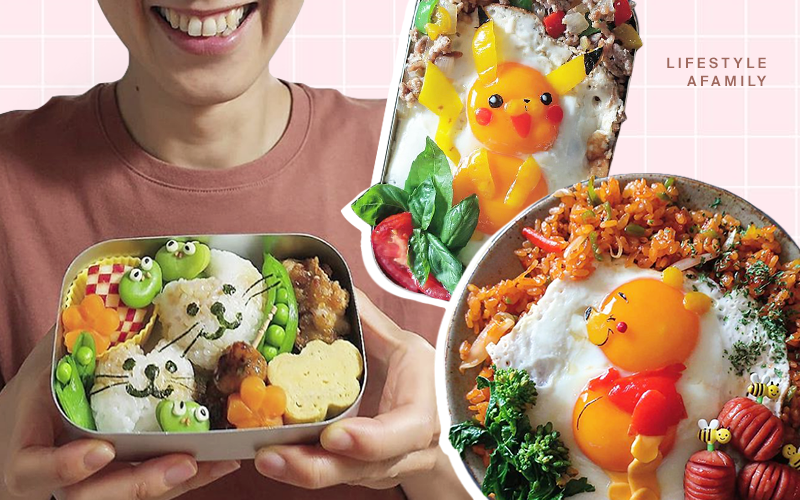 "Hot mom giấu mặt" người Nhật được các bà mẹ khắp thế giới ngưỡng mộ vì tài biến hóa đồ ăn từ trứng, làm bento hấp dẫn sống động như thật
