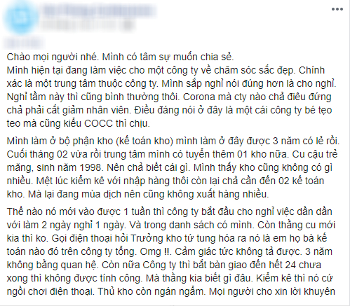 “Lính mới” được giữ lại còn mình bị sa thải, nàng công sở trực tiếp hỏi sếp liền biết được lý do bất ngờ - Ảnh 3.