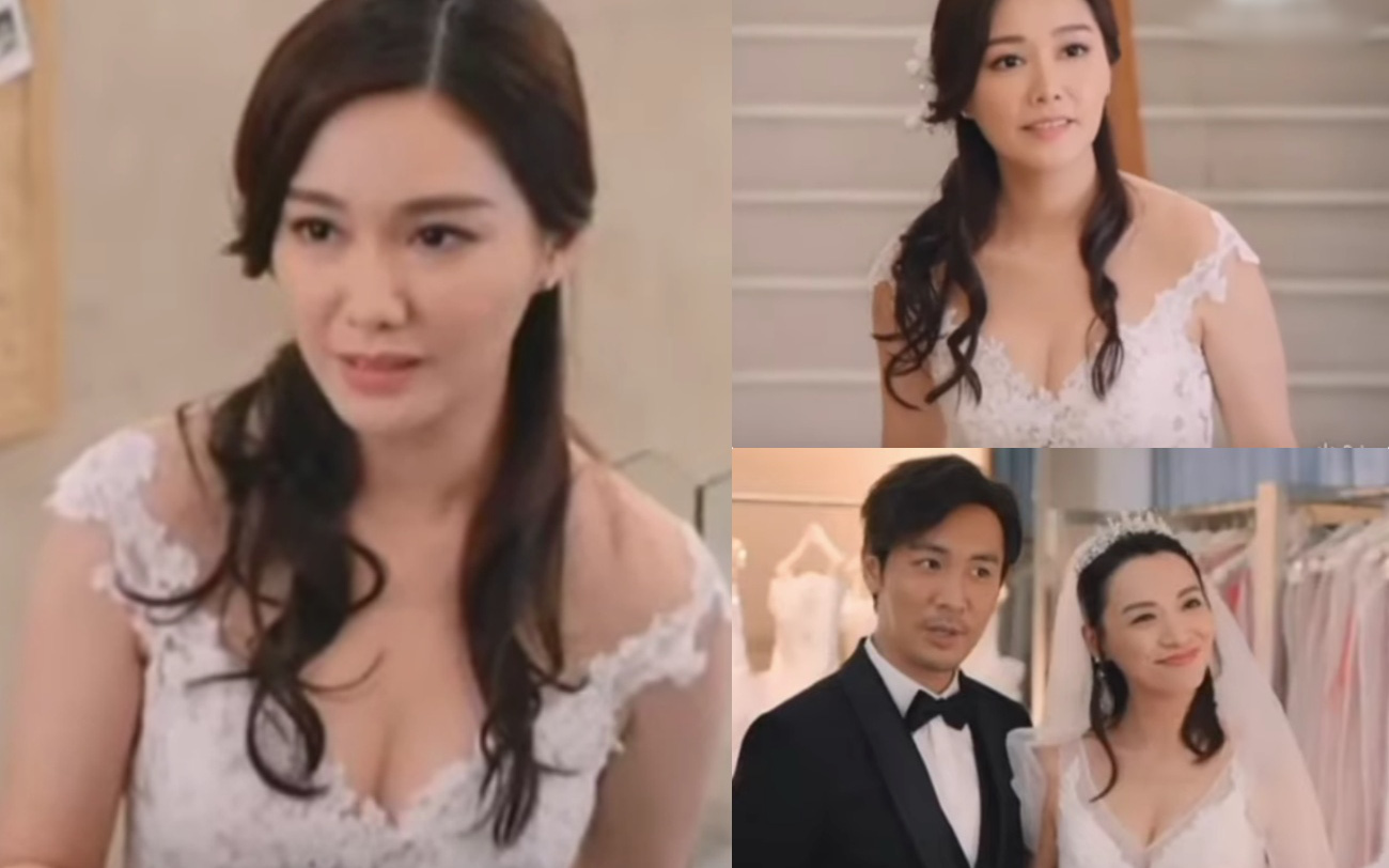 &quot;Bằng chứng thép 4&quot; của TVB: Bùng nổ cảnh đám cưới, vòng 1 căng đầy của Top 5 Hoa hậu Hồng Kông gây chú ý