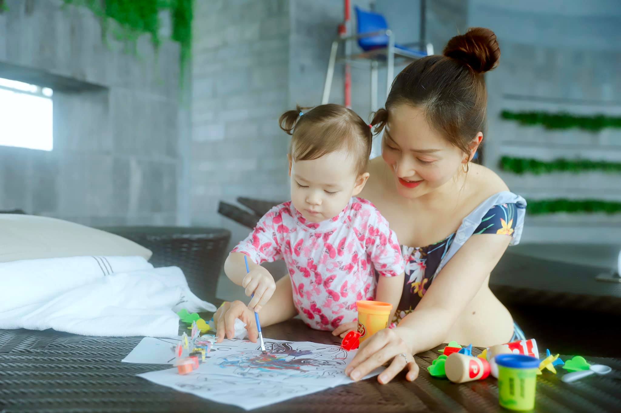 Phát hiện con gái có năng khiếu nghệ thuật từ khi 18 tháng tuổi, diễn viên Lan Phương tuyên bố một câu ai cũng khen nức nở - Ảnh 2.