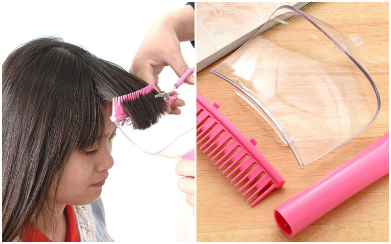 Tự cắt tóc mái ở nhà dễ ợt với 2 món hỗ trợ giá chỉ vài chục nghìn đồng