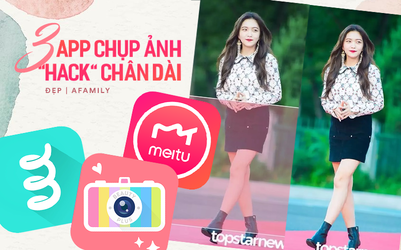 3 app chỉnh ảnh “hack” chân dài cực đỉnh mà vẫn tự nhiên giúp các nàng có hình sống ảo đẹp mê hồn