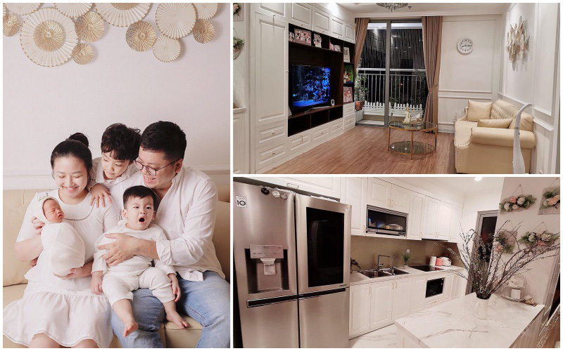 Căn hộ 121m² đẹp dịu dàng đến từng góc nhỏ trên tầng 34 ở Hà Nội