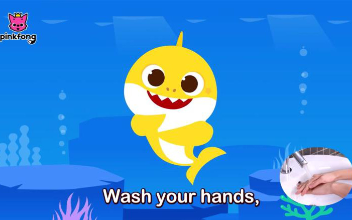 Bố mẹ cho con xem bài hát &quot;Baby Shark&quot; phiên bản rửa tay này, đảm bảo trẻ nào cũng biết rửa tay đúng cách