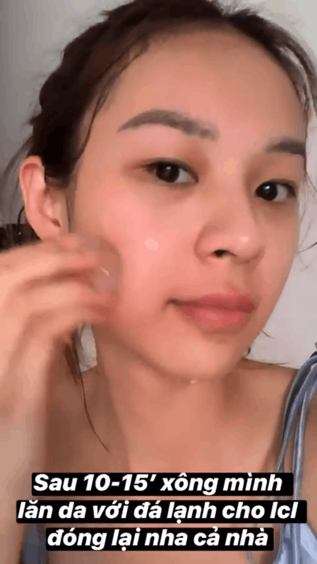Phí Phương Anh chia sẻ cách thu nhỏ lỗ chân lông để da luôn căng mịn, nhưng chị em đừng lội học theo vì có lỗi sai "tày trời" - Ảnh 2.