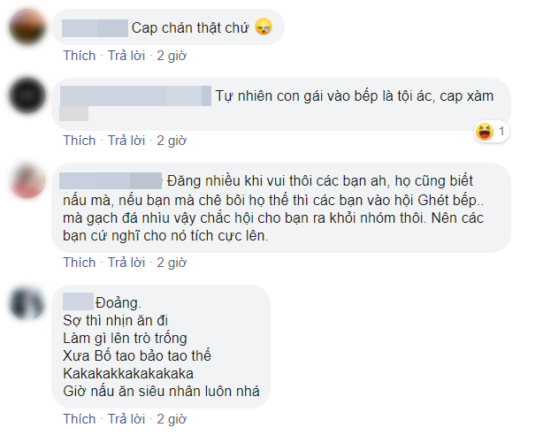 Trùm khăn tắm kín người để rán mỡ cho đỡ bắn còn tự hào khoe "con gái vào bếp là tội ác", cô gái bị cư dân mạng xúm vào quăng gạch tới tấp - Ảnh 4.