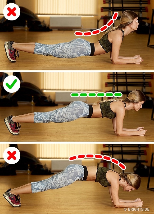 Phạm Băng Băng tập Plank để có cơ bụng số 11 nhưng lại mắc lỗi sai cơ bản mà đa số ai tập cũng gặp phải - Ảnh 4.