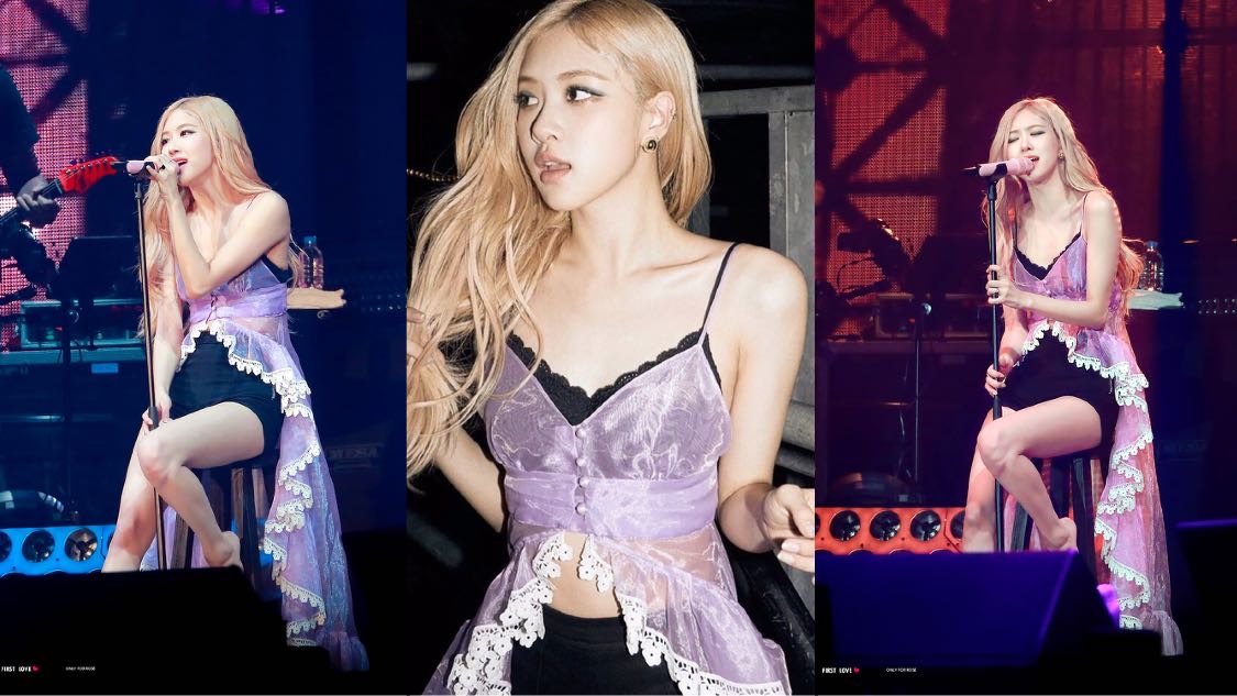 Rosé có body chuẩn như tượng tạc, bao sao stylist chẳng ngại cho cô "hở bạo" hơn hẳn Taeyeon và Chorong khi đụng đầm khó nhằn - Ảnh 2.