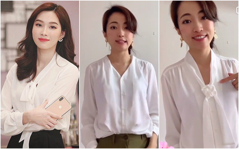 6 cách diện áo blouse thắt nơ giúp nàng công sở khỏi lo "ngày mai mặc gì"
