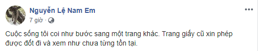 Nam Em chia sẻ trạng thái lạ, tưởng bâng quơ nhưng lại liên quan đến Trường Giang? - Ảnh 2.