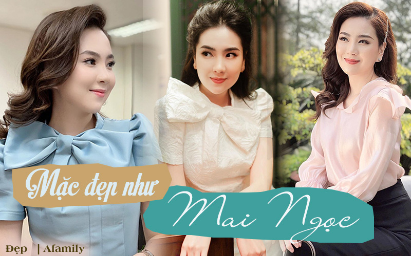 Mai Ngọc có cả &quot;rổ&quot; bí kíp mặc đẹp chuẩn thanh lịch, đặc biệt nhất là cách mặc điệu mà không sến