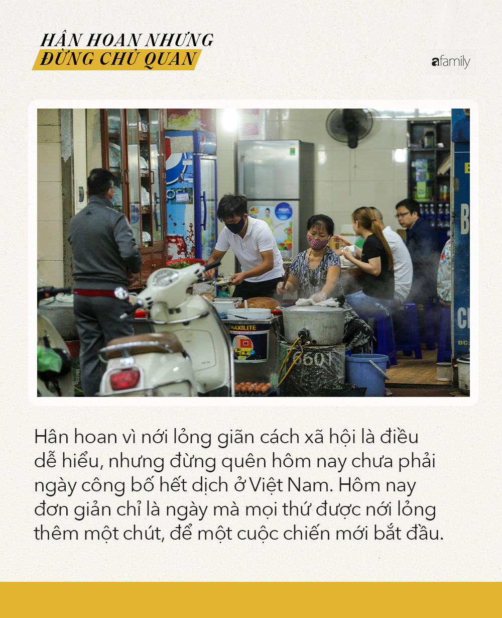 Nới lỏng giãn cách xã hội: Hân hoan đấy, nhưng đừng chủ quan! - Ảnh 3.