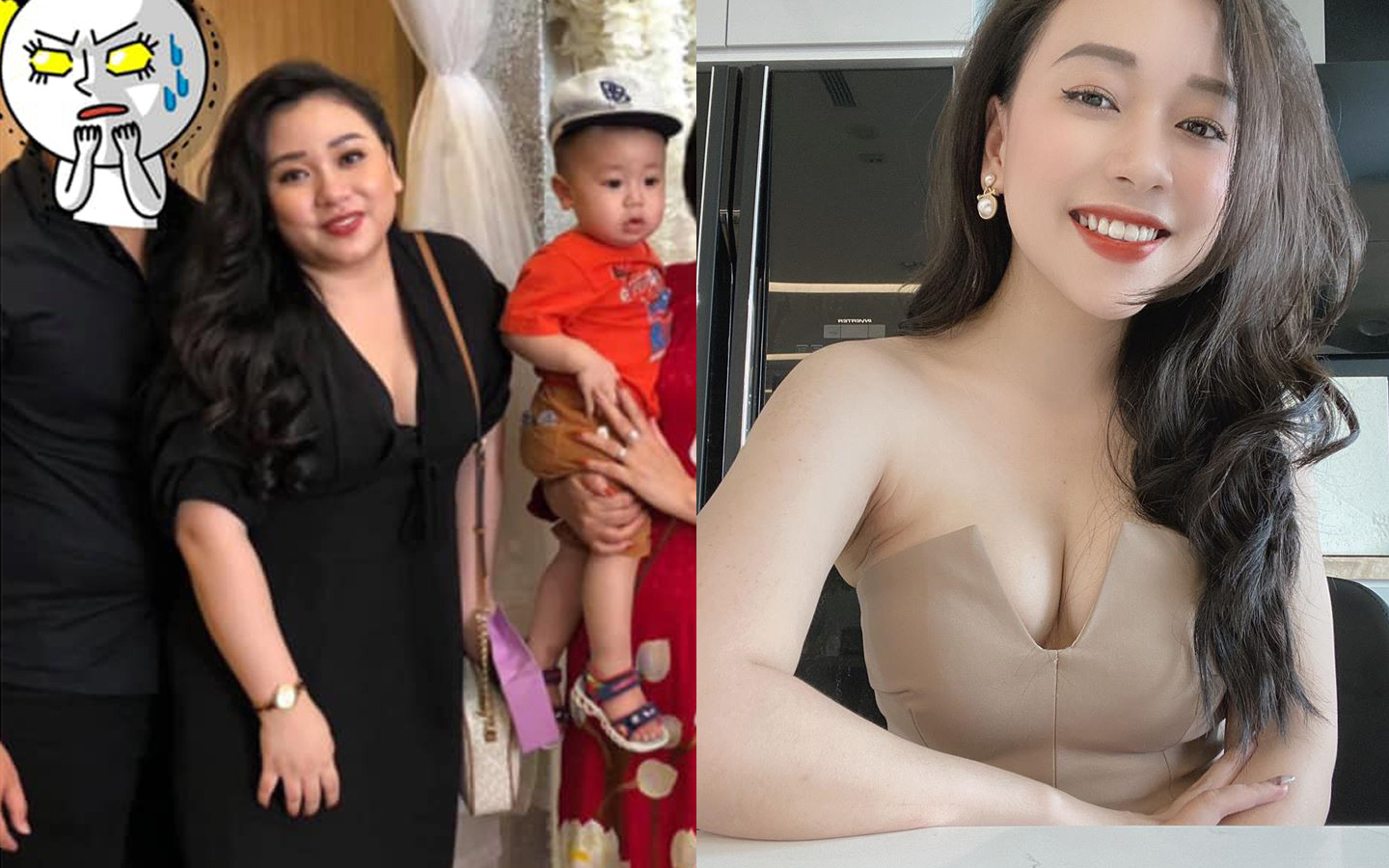 Cô em họ Hoa hậu Mai Phương Thúy &quot;lột xác&quot; sau khi giảm 25kg, không ai ngờ mẹ bỉm sữa ngày nào lại có thân hình gợi cảm đến vậy
