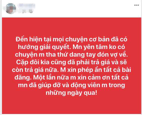 Thông tin mới nhất vụ chồng “bắt tép nuôi cò”, vợ ôm bụng bầu 7 tháng bỏ đi: Chồng có động thái cực lạ trên mạng xã hội, lên tiếng trước thông tin đón vợ quay về! - Ảnh 3.