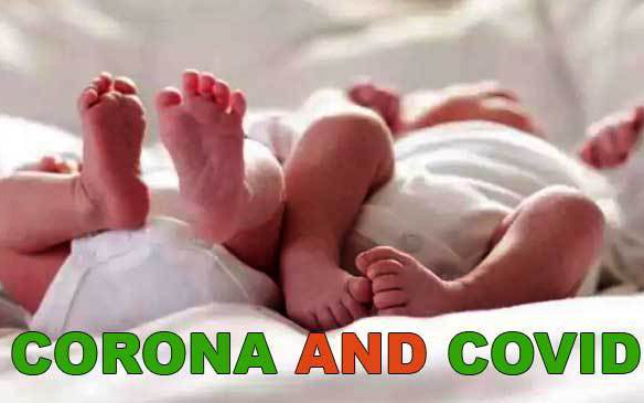 Cặp song sinh vừa chào đời đã gây sự chú ý của cả bệnh viện bởi cái tên đặc biệt: Corona và Covid