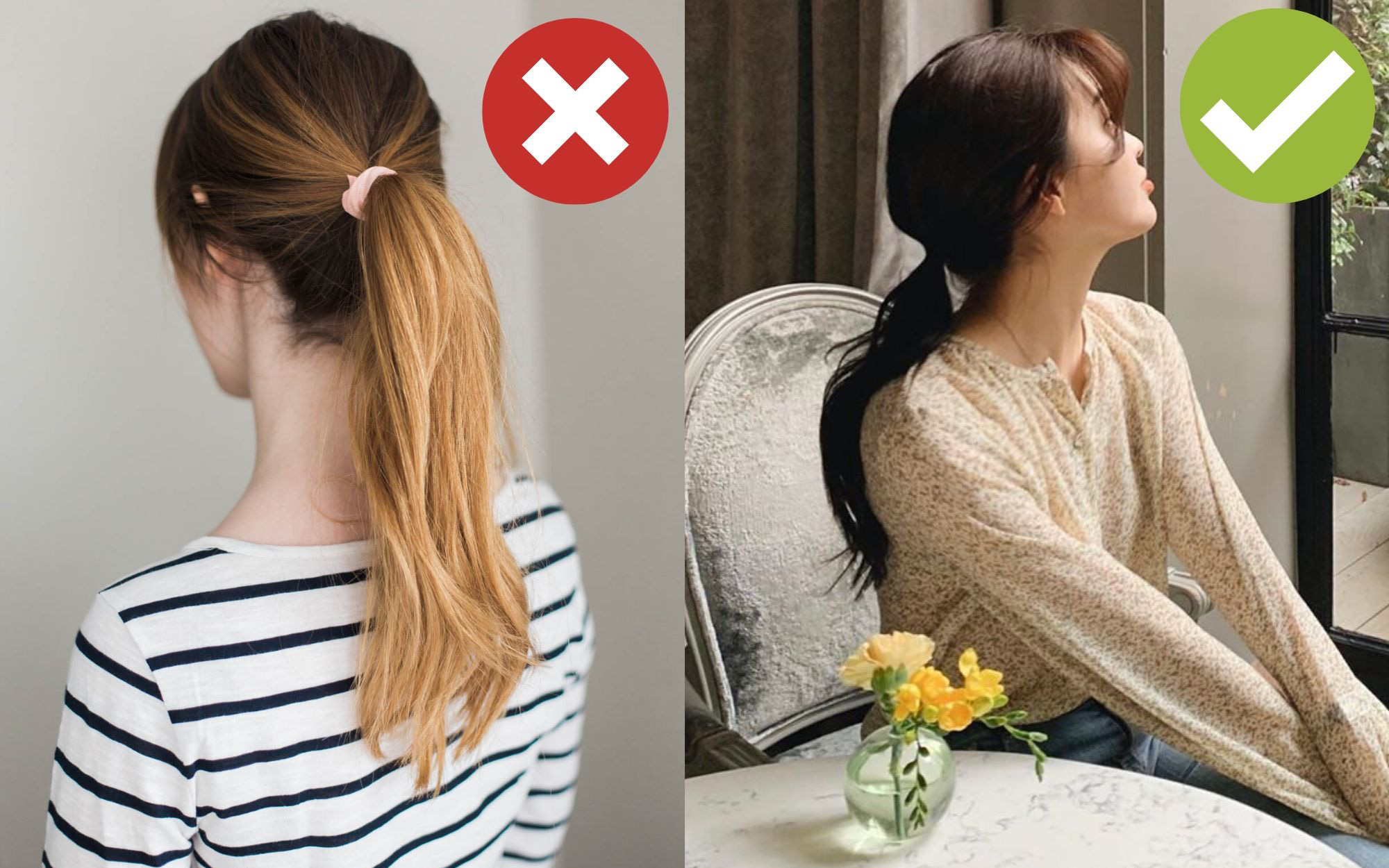 Ở nhà hay buộc tóc cho gọn, chị em phải tránh tiệt 4 lỗi sau kẻo tóc càng trở nên mỏng dính theo tháng ngày