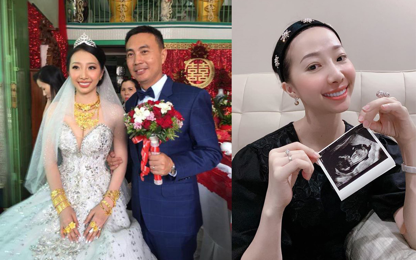 Cô dâu Hậu Giang đeo 30 cây vàng trong đám cưới bất ngờ chia sẻ về chuyện sinh con trai đầu lòng sau 2 năm lập gia đình