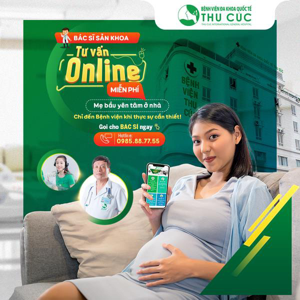 Bệnh viện Thu Cúc có Bác sĩ sản khoa online hỗ trợ mẹ bầu miễn phí trong dịch COVID-19 - Ảnh 2.