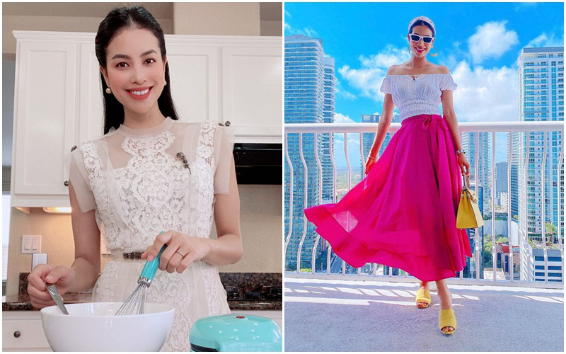 Nhìn ảnh của Phạm Hương cứ thấy kỳ kỳ,  một số bộ trang phục hình như hơi &quot;lạc&quot; so với cảnh?
