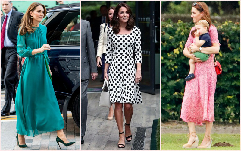 Công nương Kate Middleton cứ diện mẫu váy này là bị cộng thêm 5 tuổi, chị  em xem mà rút kinh nghiệm