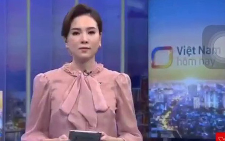 Kỳ cựu là vậy nhưng MC Mai Ngọc lại vừa khiến dân tình &quot;ố á&quot; với sự cố đọc nhầm trên sóng truyền hình