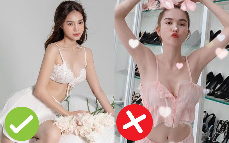 Đụng bộ đồ ngủ sexy: Lan Ngọc khoe dáng tinh tế, Ngọc Trinh lại bị trừ 100 điểm thanh lịch vì phản cảm nhức mắt