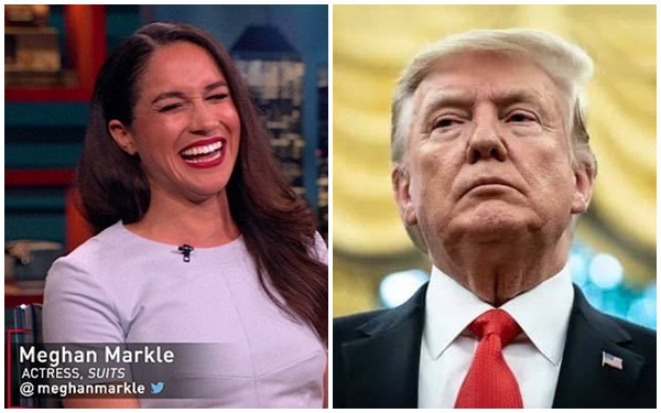 Meghan Markle xấu hổ khi bị dân mạng đào lại clip "vạ miệng" chê cười Tổng thống Trump và giờ phải nhận cái kết cay đắng