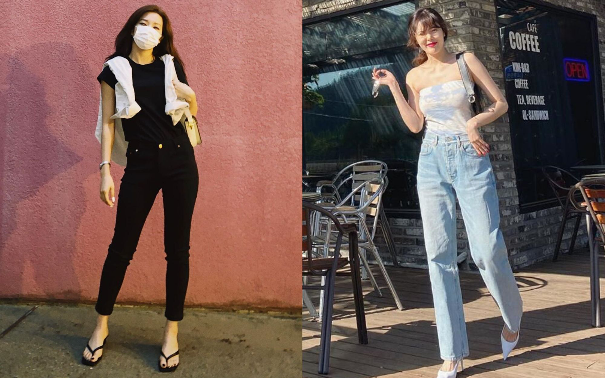 Học Seulgi, HuynA và Jisoo cách diện quần jeans giúp hack dáng hiệu quả, thậm chí là kéo chân dài tới nách