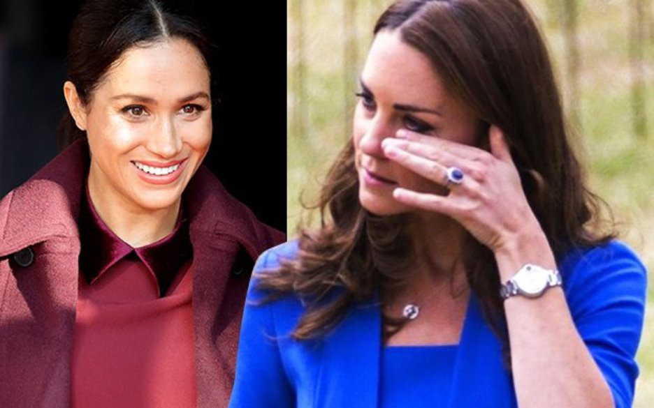 Công nương Kate từng rơi nước mắt vì em dâu Meghan trong hôn lễ hoàng gia chỉ vì chiếc quần tất