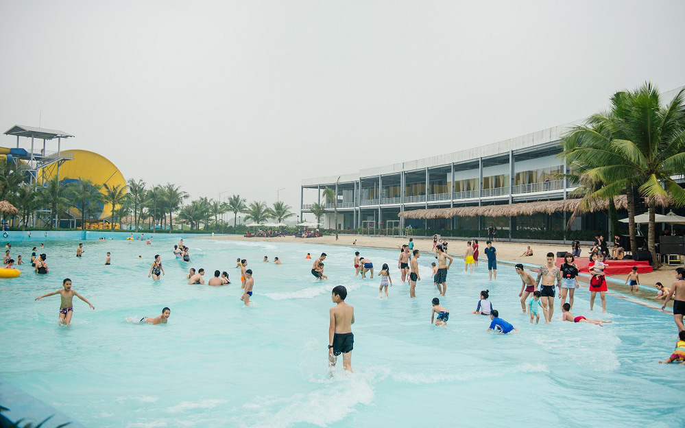 Giới hạn 1000 vé bán ra trong ngày đầu tiên mở cửa trở lại Công viên biển Hà Nội