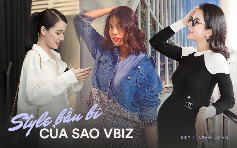 Muôn kiểu style bầu bí của sao Vbiz: Người giấu tiệt để fan soi mãi mới thấy, người diện luôn đầm ôm sát khoe bụng