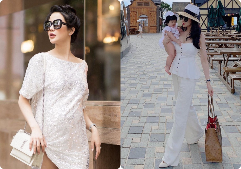 Muôn kiểu style bầu bí của sao VBiz: Người giấu bụng triệt để fan soi mãi mới thấy, người diện luôn đầm ôm sát khoe bụng  - Ảnh 9.