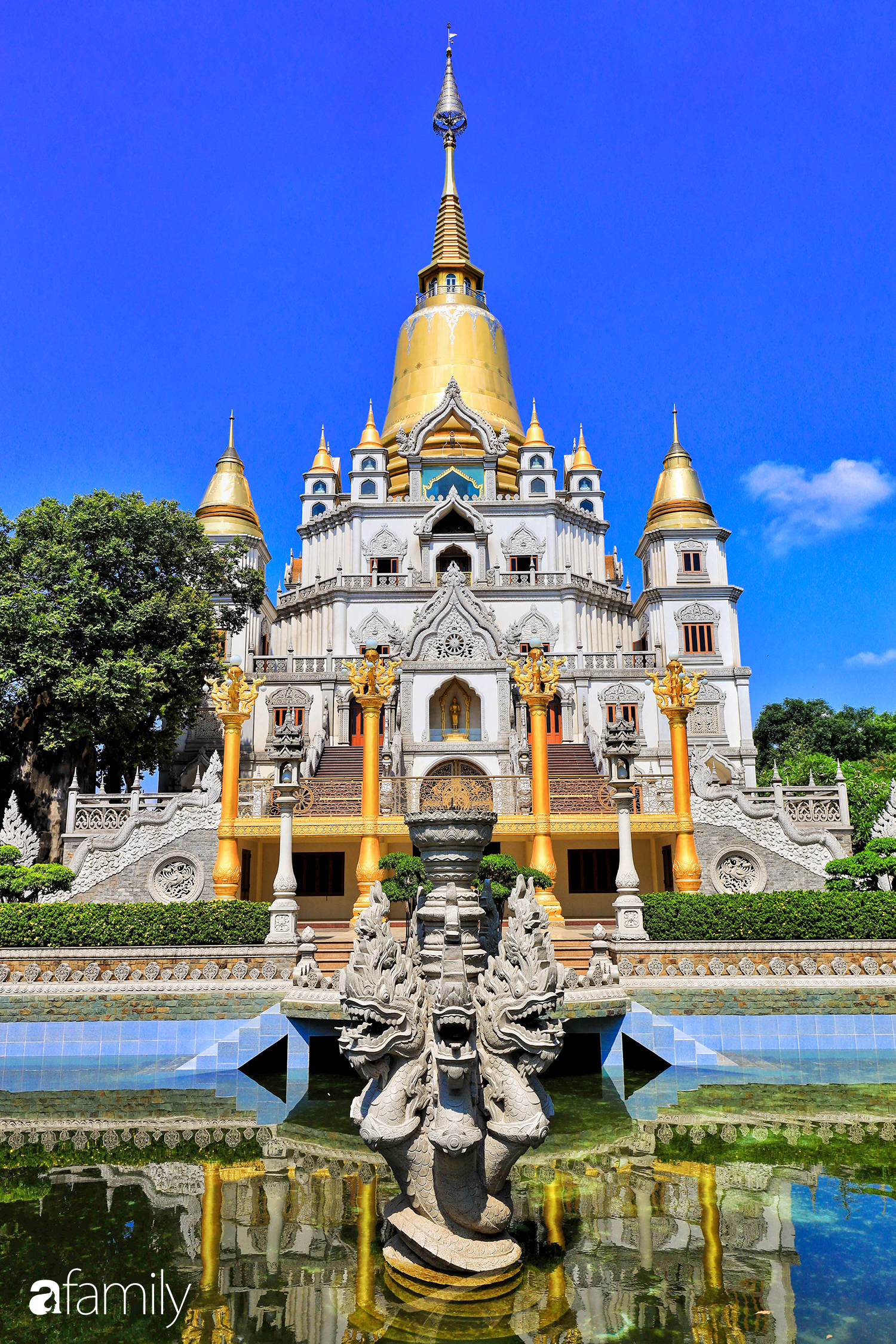 Chiêm ngưỡng từng ngóc ngách quanh ngôi chùa ở Sài Gòn được bình chọn là 1 trong 10 ngôi chùa đẹp nhất thế giới, bước chân đến đâu là &quot;ngộp thở&quot; đến đấy vì sự kỳ công - Ảnh 9.