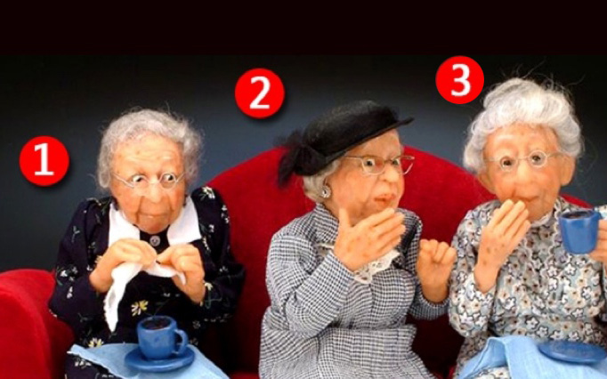 Nhìn xem 3 bà lão này, ai là người có tâm cơ, câu trả lời sẽ tiết lộ bạn có sống thật với bản thân hay không 