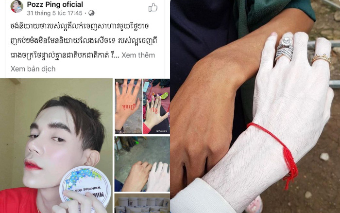 Thái Lan đang lan truyền hộp kem &quot;tẩy trắng&quot; da: Biến da đen thành da như Cương Thi, trắng đến mức ám ảnh