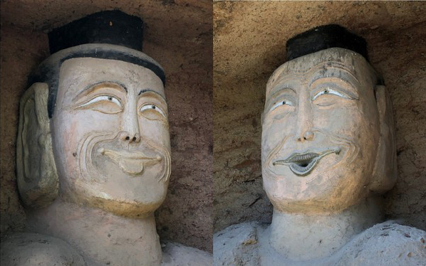 Xôn xao hình ảnh hai bức tượng Phật trong hang đá bất ngờ mỉm cười, nguyên nhân đằng sau khiến ai cũng ngỡ ngàng