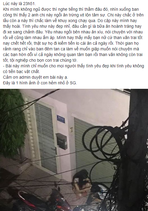 Hình ảnh cặp đôi lúi húi trước cửa nhà trong đêm khuya khiến ai cũng tò mò, song câu chuyện đằng sau lại rất khác - Ảnh 1.