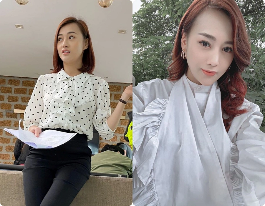 Phương Oanh: Từ "cô giáo làng Yên" dịu dàng lột xác thành gái nhà giàu sang chảnh, mặc đồ siêu tôn dáng, chẳng trách ngay từ họp báo phim đã táo bạo như vậy - Ảnh 2.