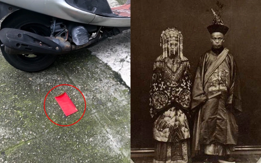Thấy bao lì xì đỏ rơi trên đường, chàng trai suýt vô tình nhận lời cầu hôn của cô dâu đã chết và tục minh hôn không chỉ có ở Trung Quốc