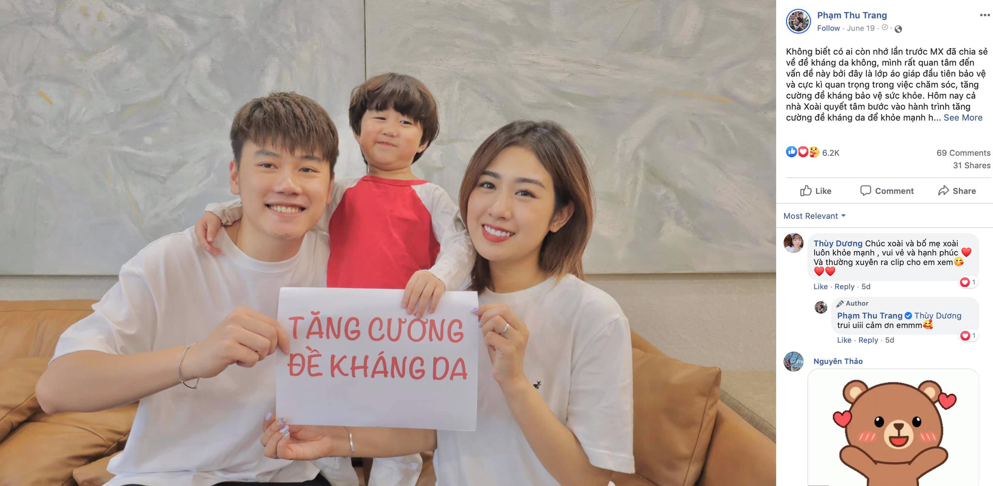 Thử thách “đề kháng da” có gì hot mà loạt “hot mom” đua nhau tranh tài thế này? - Ảnh 1.
