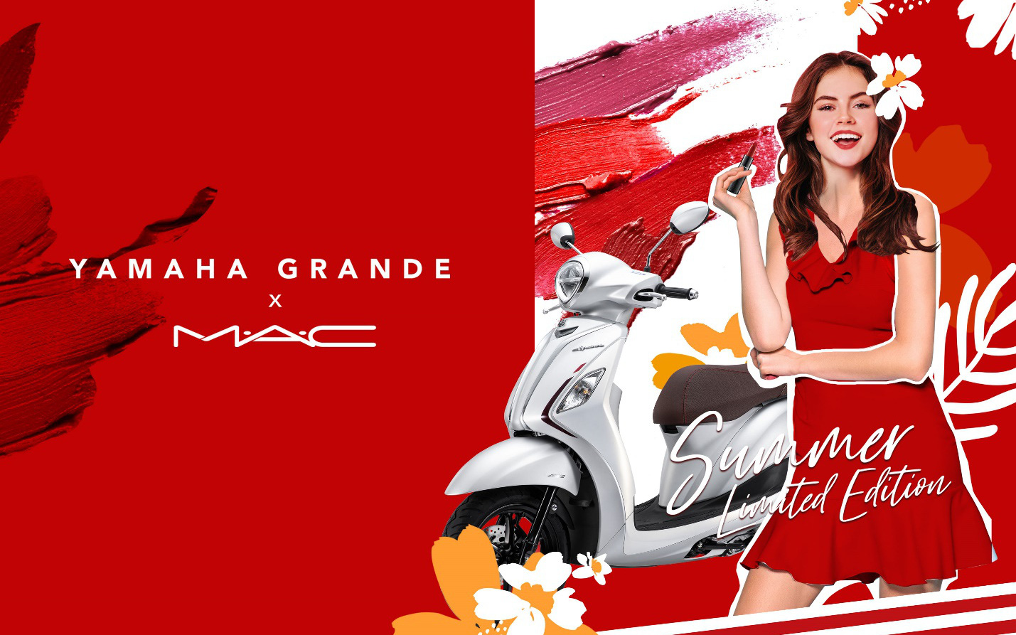Yamaha bắt tay cùng M.A.C ra mắt bộ quà tặng son phiên bản giới hạn cho “quý cô Grande”