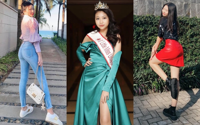 Phong cách khoe dáng sành điệu, chững chạc của Hoa hậu nhí 15 tuổi với chiều cao khủng 1m73 - Ngọc Lan Vy
