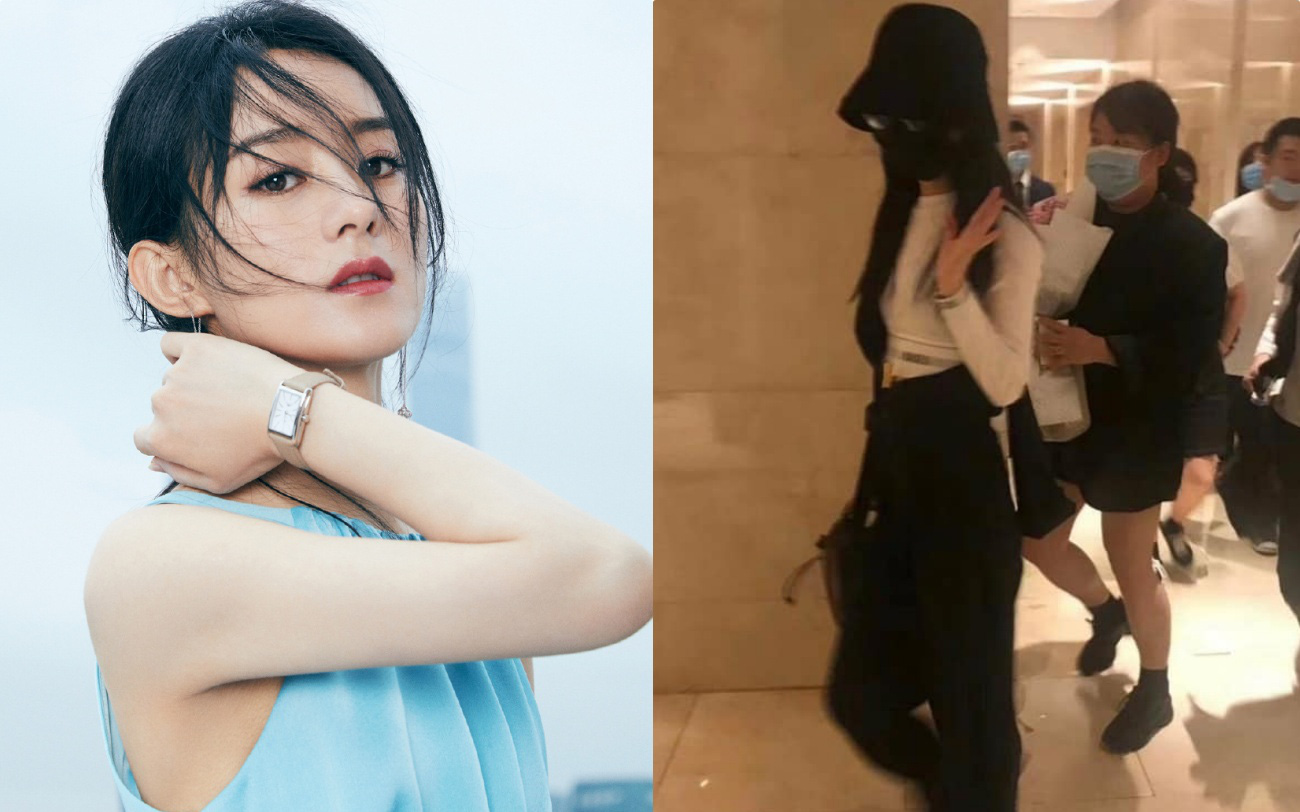 &quot;Nhà hàng Trung Hoa 4&quot;: Triệu Lệ Dĩnh che kín mặt, khoe eo nhỏ xíu đi quay show, Dương Tử không còn xuất hiện 