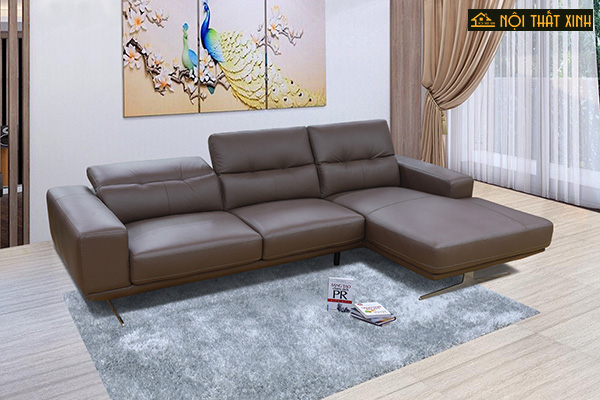 10 mẫu ghế sofa chữ L nhập khẩu mê hoặc lòng người - Ảnh 6.