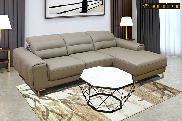 10 mẫu ghế sofa chữ L nhập khẩu mê hoặc lòng người - Ảnh 7.